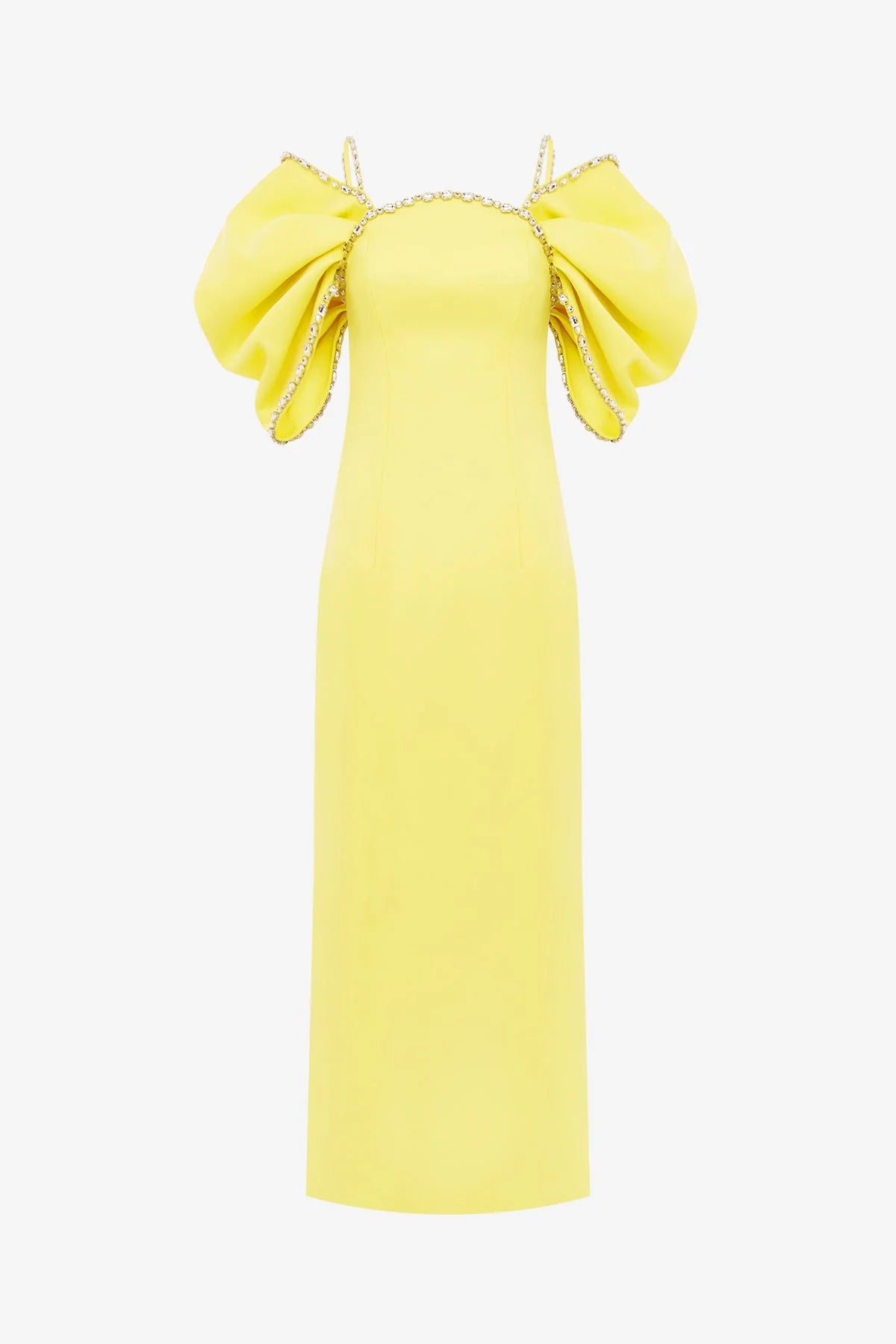 Arabella Embellished Maxi Dress - Sunshine