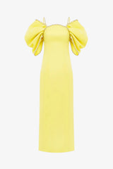 Arabella Embellished Maxi Dress - Sunshine