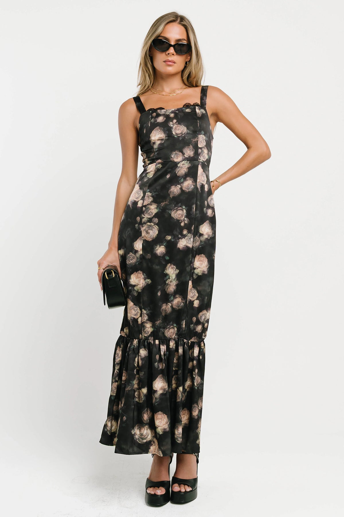 Lyla Floral Midi Dress